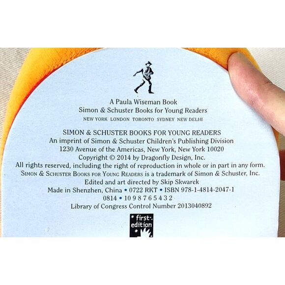 October The Octopus Pop-Up Interactive 3D Plush Fun Book 2014 Matthew Van Fleet - Picture 8 of 10